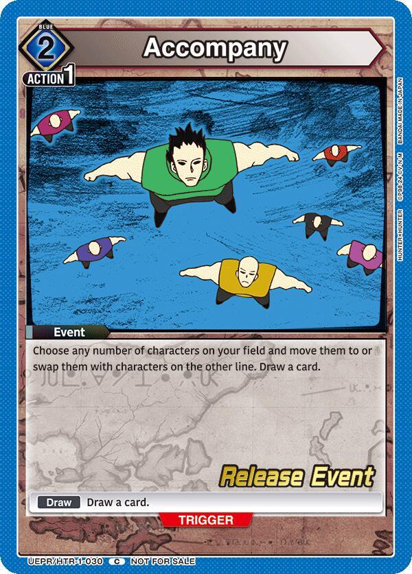 Accompany (UEPR/HTR-1-030) [UE02BT: HUNTER X HUNTER Release Event Cards]
