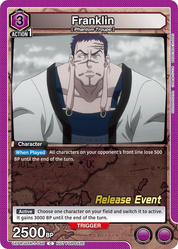 Franklin (UEPR/HTR-1-046) [UE02BT: HUNTER X HUNTER Release Event Cards]