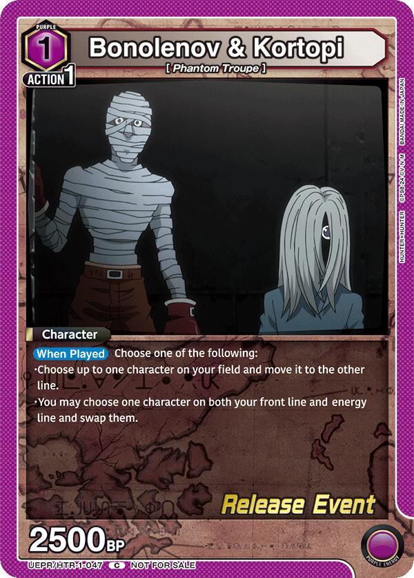 Bonolenov & Kortopi (UEPR/HTR-1-047) [UE02BT: HUNTER X HUNTER Release Event Cards]
