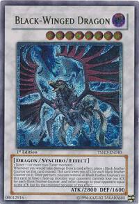 Black-Winged Dragon [TSHD-EN040] Ultimate Rare