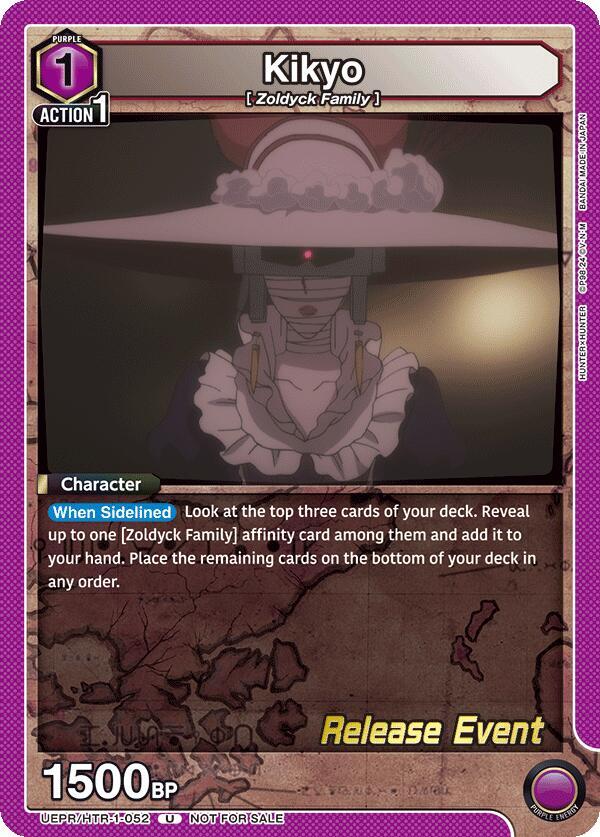 Kikyo (UEPR/HTR-1-052) [UE02BT: HUNTER X HUNTER Release Event Cards]