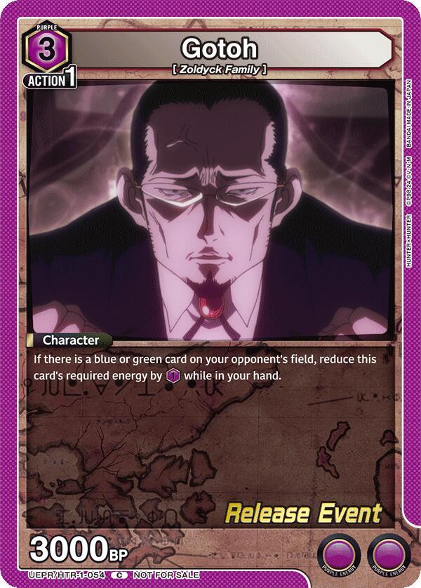 Gotoh (UEPR/HTR-1-054) [UE02BT: HUNTER X HUNTER Release Event Cards]