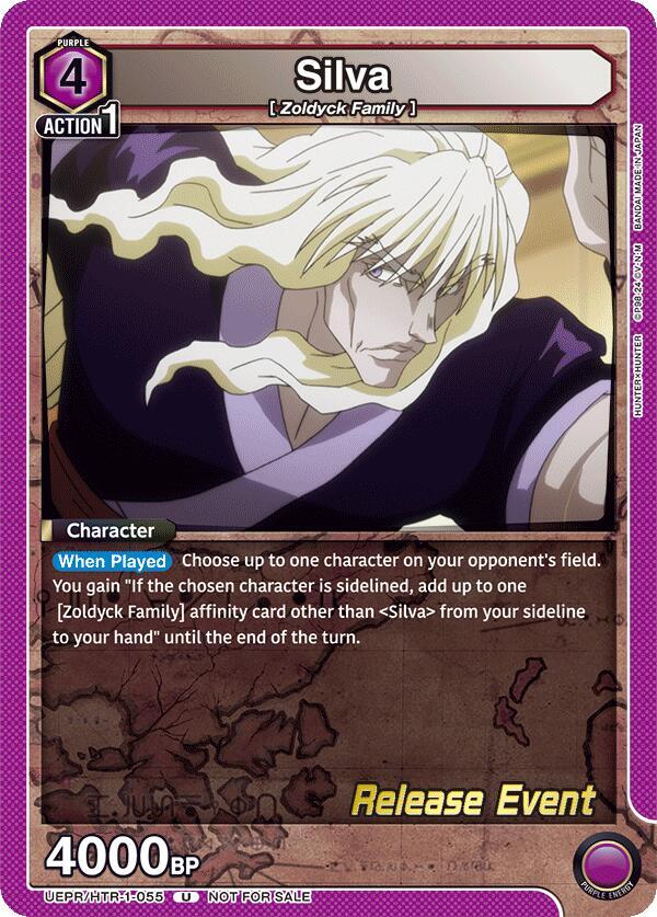 Silva (055) (UEPR/HTR-1-055) [UE02BT: HUNTER X HUNTER Release Event Cards]