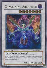 Chaos King Archfiend [TSHD-EN041] Ultimate Rare