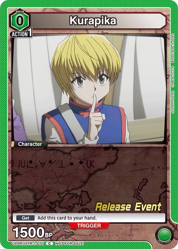 Kurapika (071) (UEPR/HTR-1-071) [UE02BT: HUNTER X HUNTER Release Event Cards]