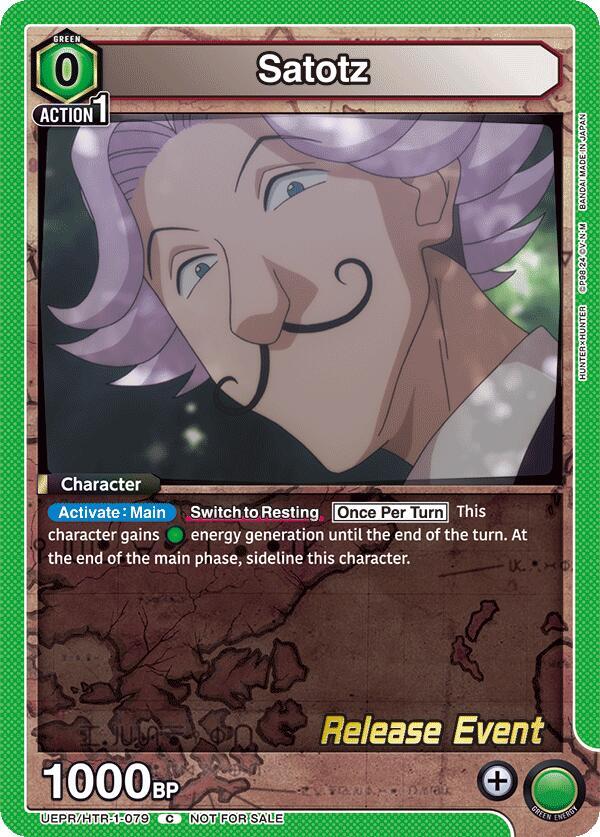 Satotz (UEPR/HTR-1-079) [UE02BT: HUNTER X HUNTER Release Event Cards]