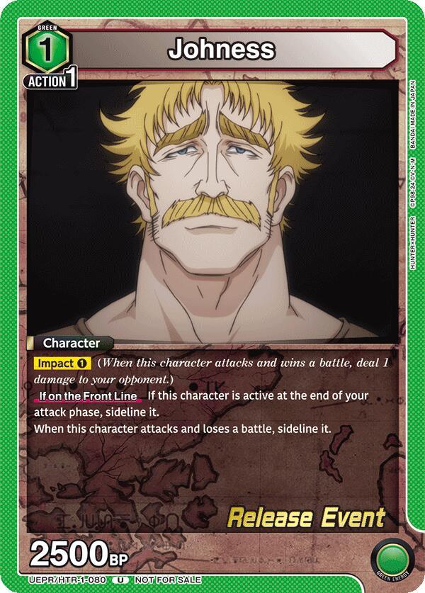 Johness (UEPR/HTR-1-080) [UE02BT: HUNTER X HUNTER Release Event Cards]