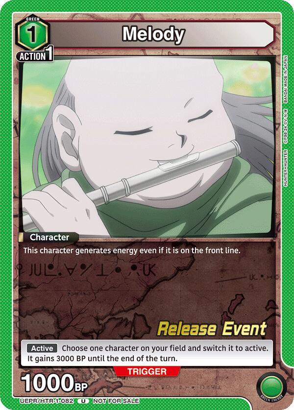 Melody (UEPR/HTR-1-082) [UE02BT: HUNTER X HUNTER Release Event Cards]
