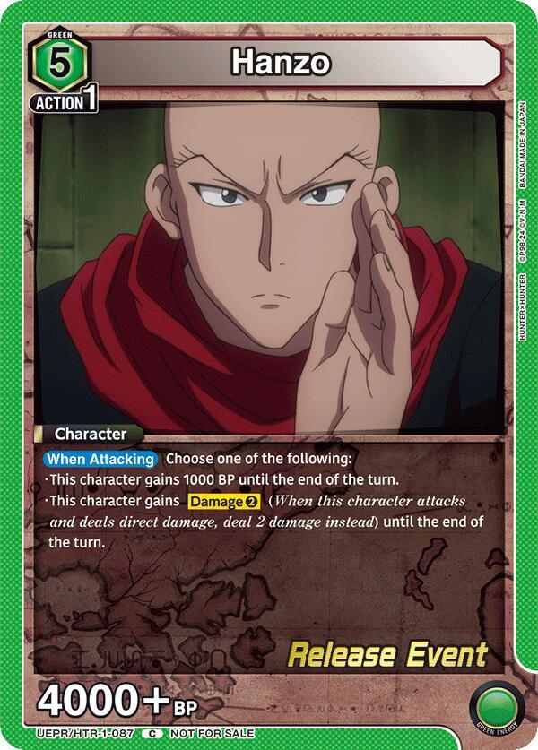 Hanzo (UEPR/HTR-1-087) [UE02BT: HUNTER X HUNTER Release Event Cards]