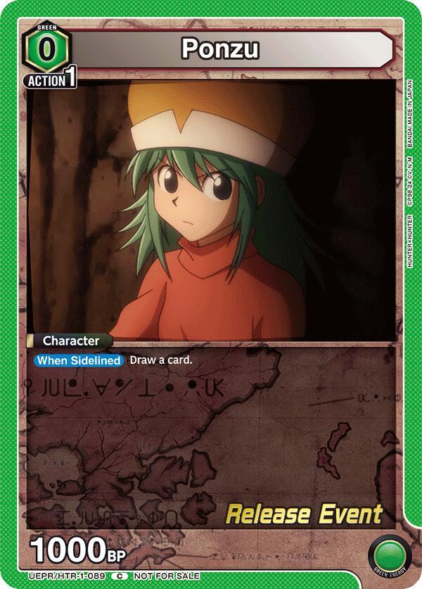 Ponzu (UEPR/HTR-1-089) [UE02BT: HUNTER X HUNTER Release Event Cards]