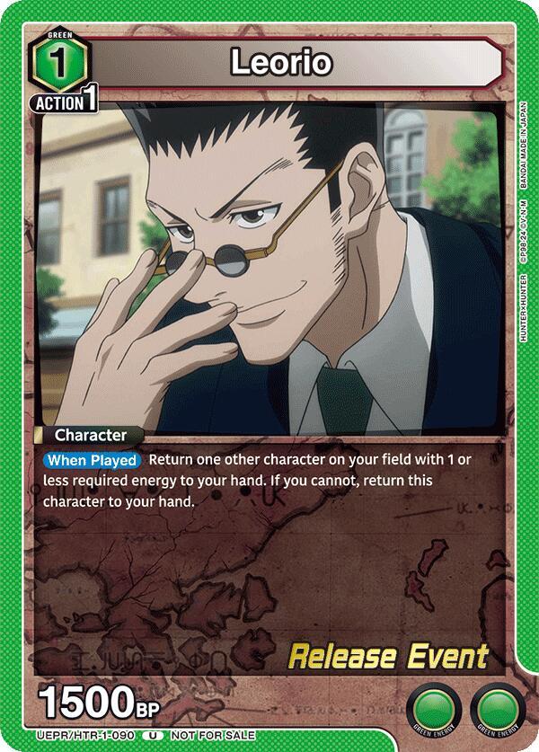 Leorio (090) (UEPR/HTR-1-090) [UE02BT: HUNTER X HUNTER Release Event Cards]