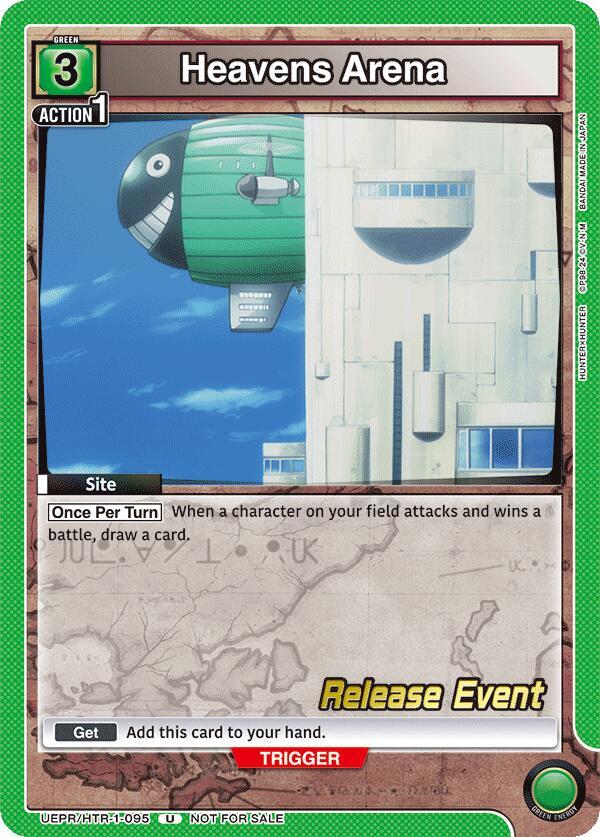 Heavens Arena (UEPR/HTR-1-095) [UE02BT: HUNTER X HUNTER Release Event Cards]