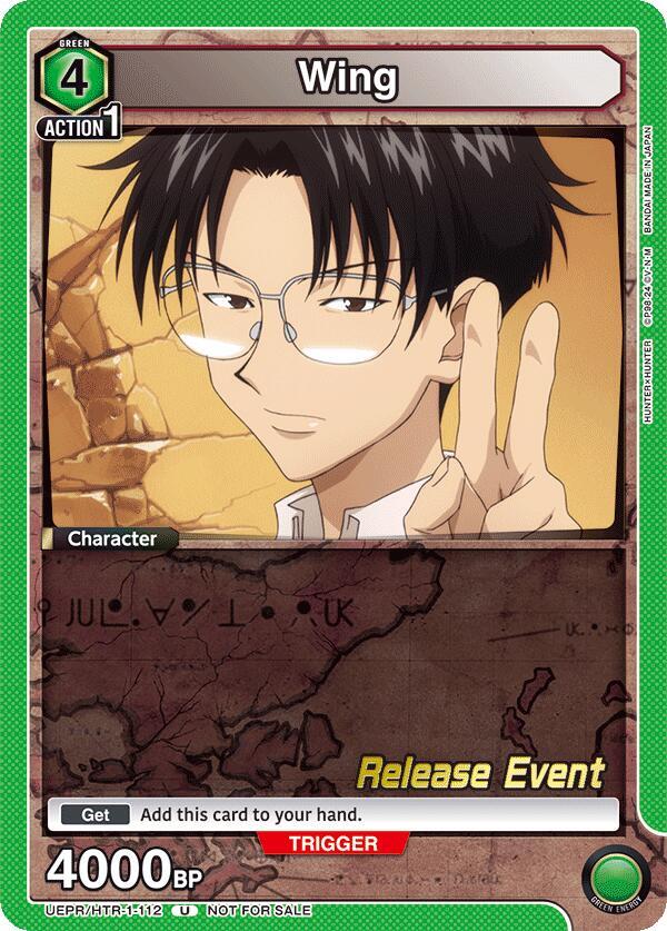 Wing (112) (UEPR/HTR-1-112) [UE02BT: HUNTER X HUNTER Release Event Cards]