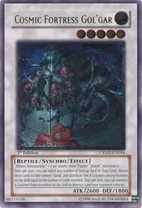 Cosmic Fortress Gol'Gar [CRMS-EN044] Ultimate Rare