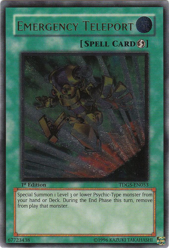 Emergency Teleport [TDGS-EN053] Ultimate Rare