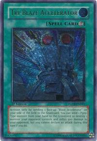 Tri-Blaze Accelerator [FOTB-EN041] Ultimate Rare