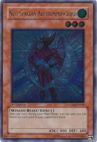 Neo-Spacian Air Hummingbird [STON-EN004] Ultimate Rare