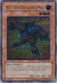 Neo-Spacian Grand Mole [STON-EN005] Ultimate Rare