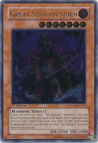 Great Shogun Shien [STON-EN013] Ultimate Rare