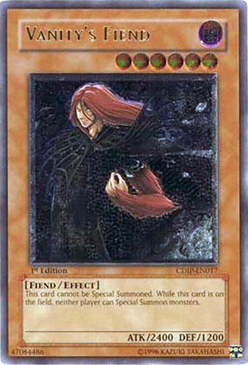 Vanity's Fiend [CDIP-EN017] Ultimate Rare