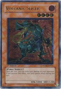 Volcanic Slicer [FOTB-EN012] Ultimate Rare