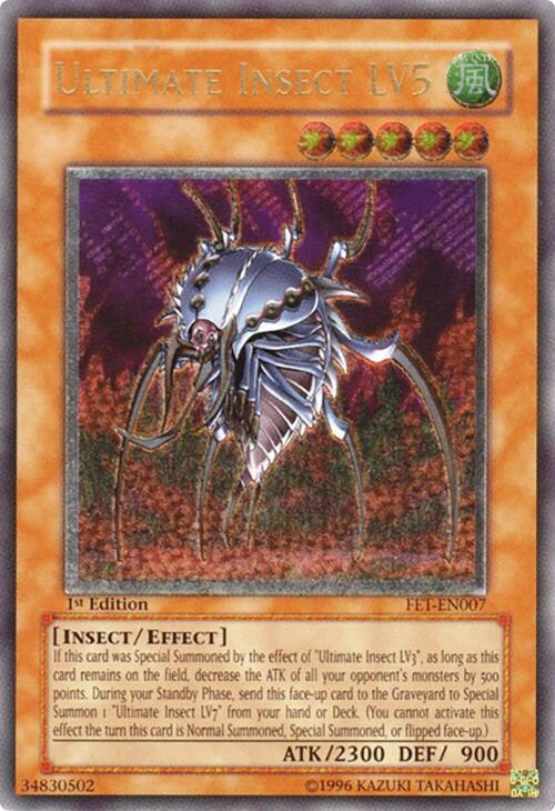Ultimate Insect LV5 [FET-EN007] Ultimate Rare