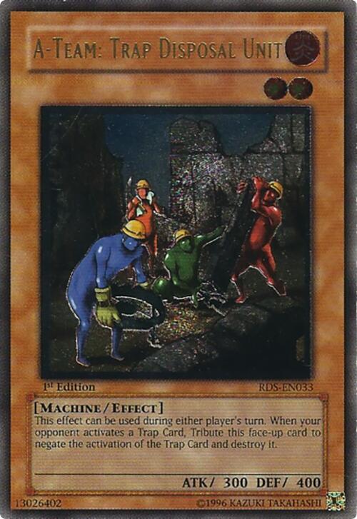 A-Team: Trap Disposal Unit [RDS-EN033] Ultimate Rare