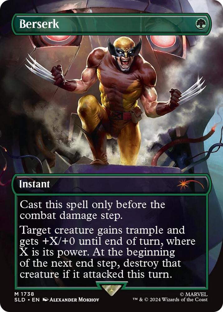 Berserk (1738) (Rainbow Foil) [Secret Lair Drop Series]