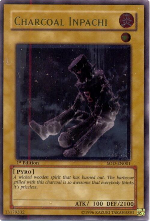 Charcoal Inpachi [SOD-EN001] Ultimate Rare