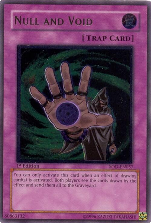 Null and Void [SOD-EN057] Ultimate Rare