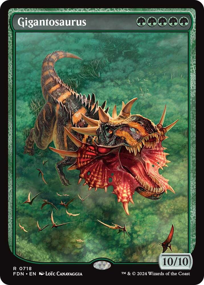Gigantosaurus (Full Art) [Foundations]