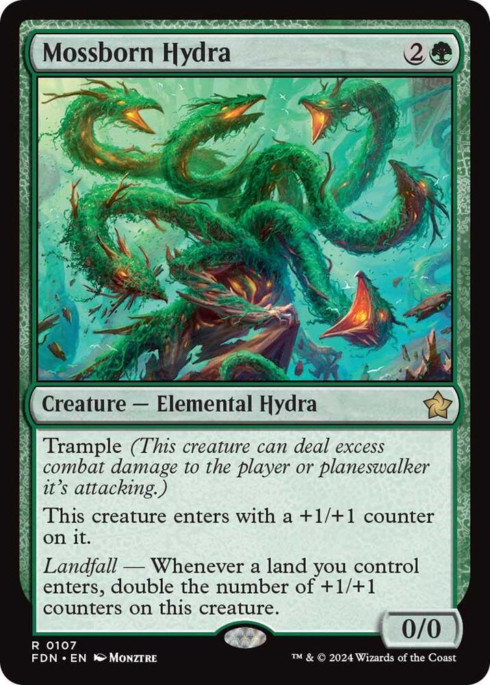 Mossborn Hydra [Foundations]