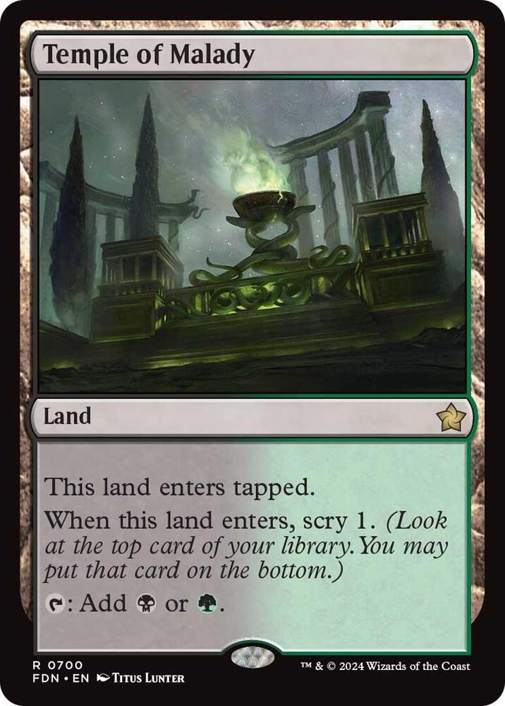 Temple of Malady [Foundations]