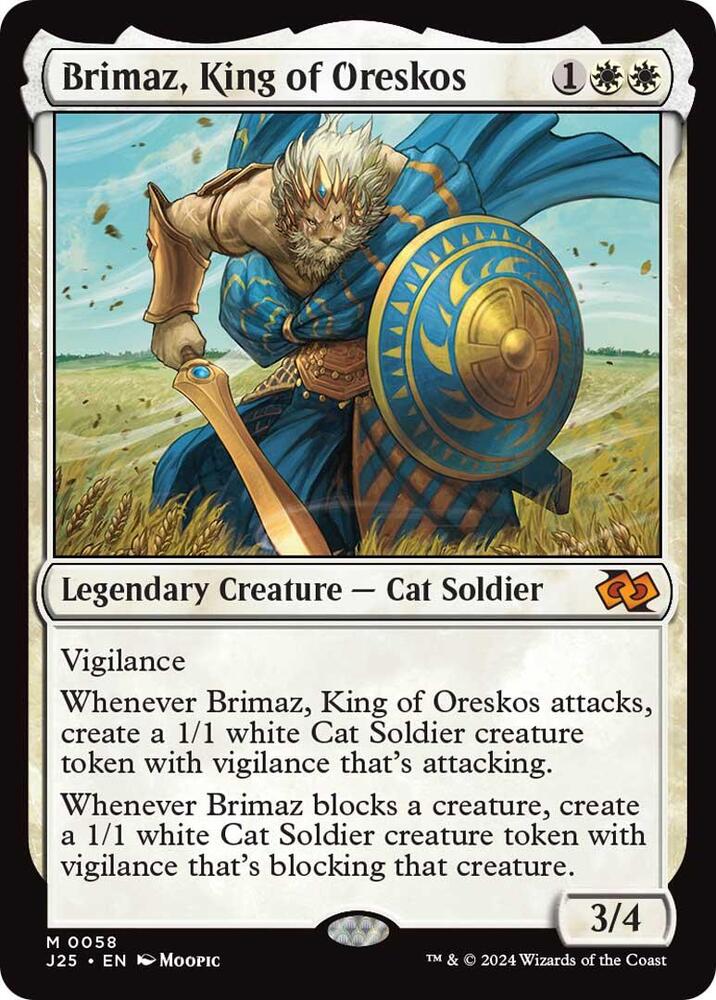 Brimaz, King of Oreskos (Anime) [Foundations Jumpstart]