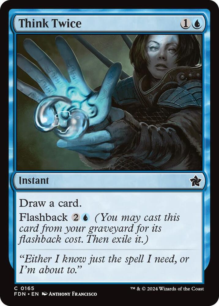 Think Twice [Foundations]