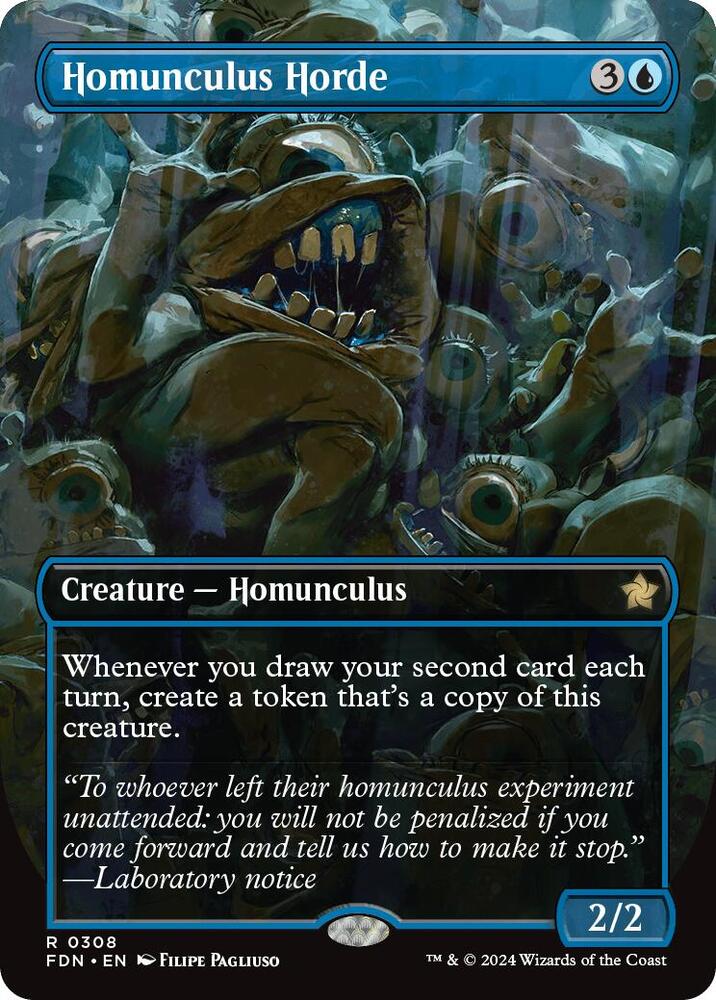 Homunculus Horde (Borderless) [Foundations]
