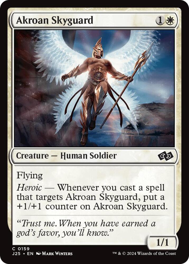 Akroan Skyguard [Foundations Jumpstart]