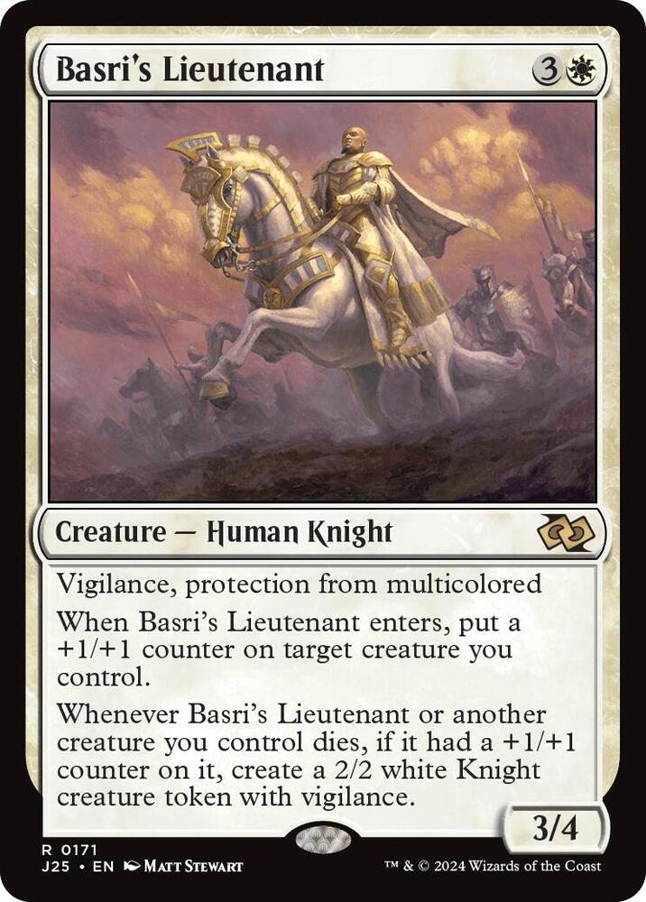 Basri's Lieutenant [Foundations Jumpstart]