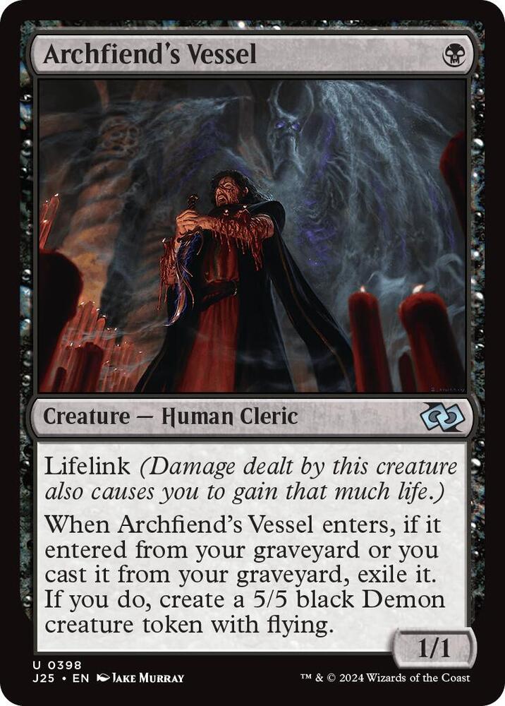 Archfiend's Vessel [Foundations Jumpstart]