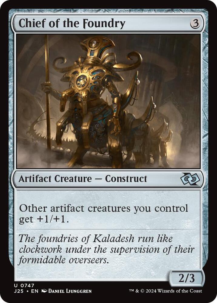 Chief of the Foundry [Foundations Jumpstart]