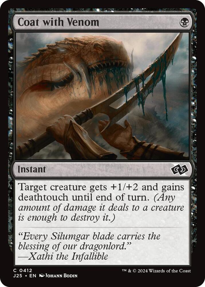 Coat with Venom [Foundations Jumpstart]