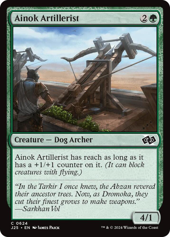 Ainok Artillerist [Foundations Jumpstart]