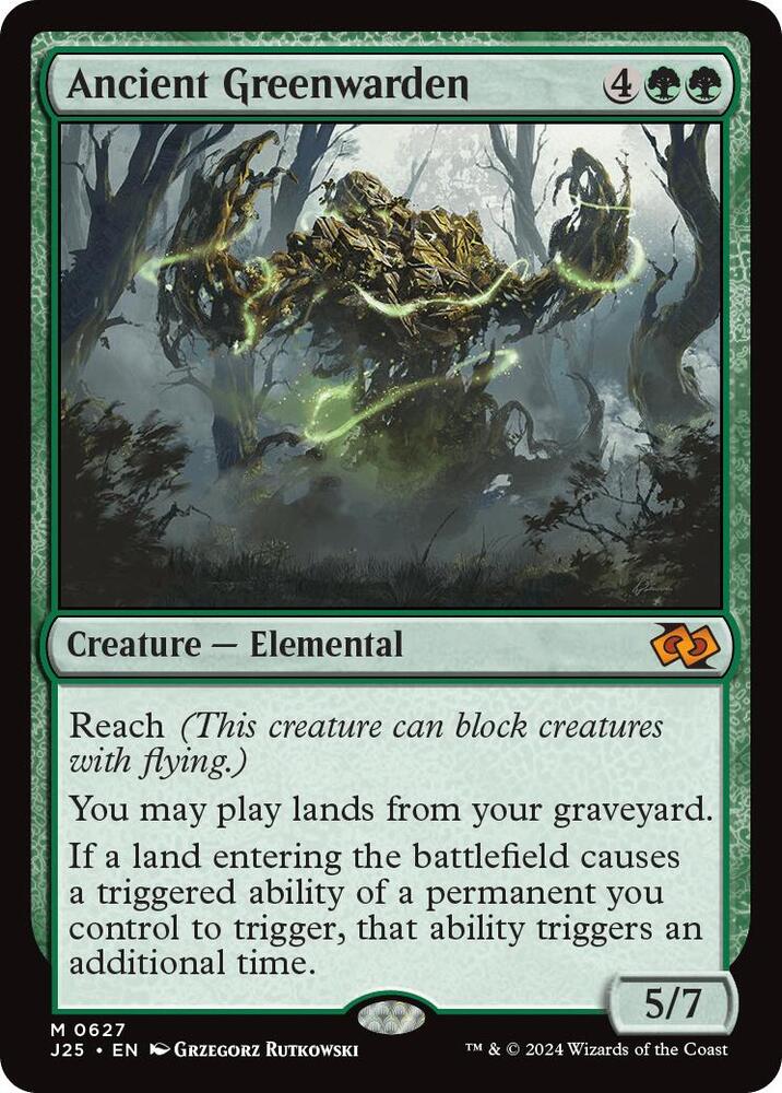 Ancient Greenwarden [Foundations Jumpstart]