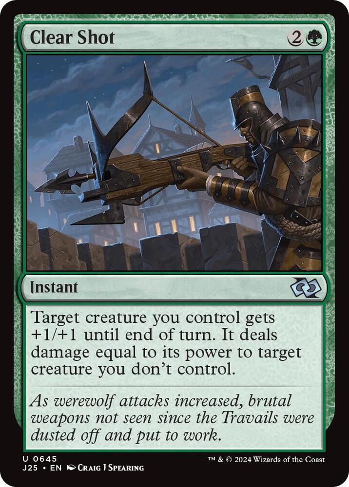 Clear Shot [Foundations Jumpstart]