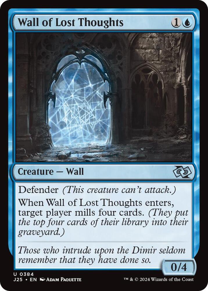 Wall of Lost Thoughts [Foundations Jumpstart]