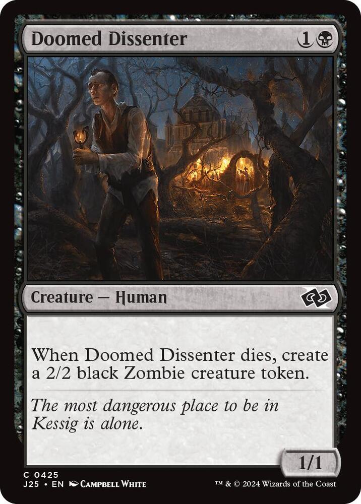 Doomed Dissenter [Foundations Jumpstart]