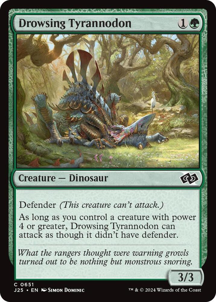 Drowsing Tyrannodon [Foundations Jumpstart]