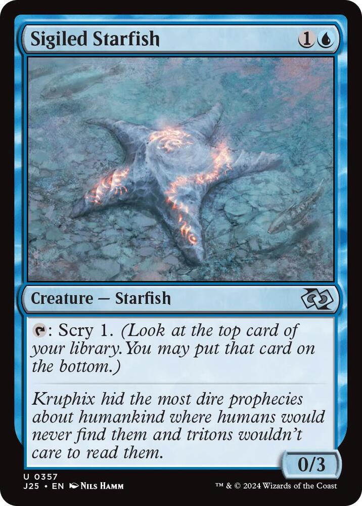 Sigiled Starfish [Foundations Jumpstart]
