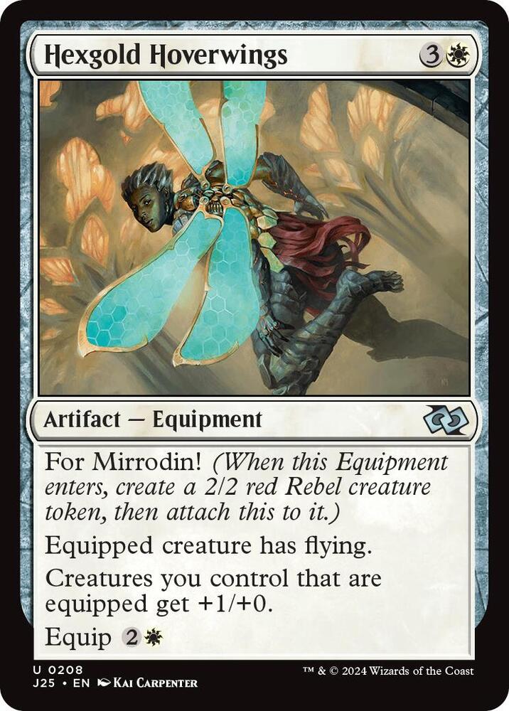Hexgold Hoverwings [Foundations Jumpstart]