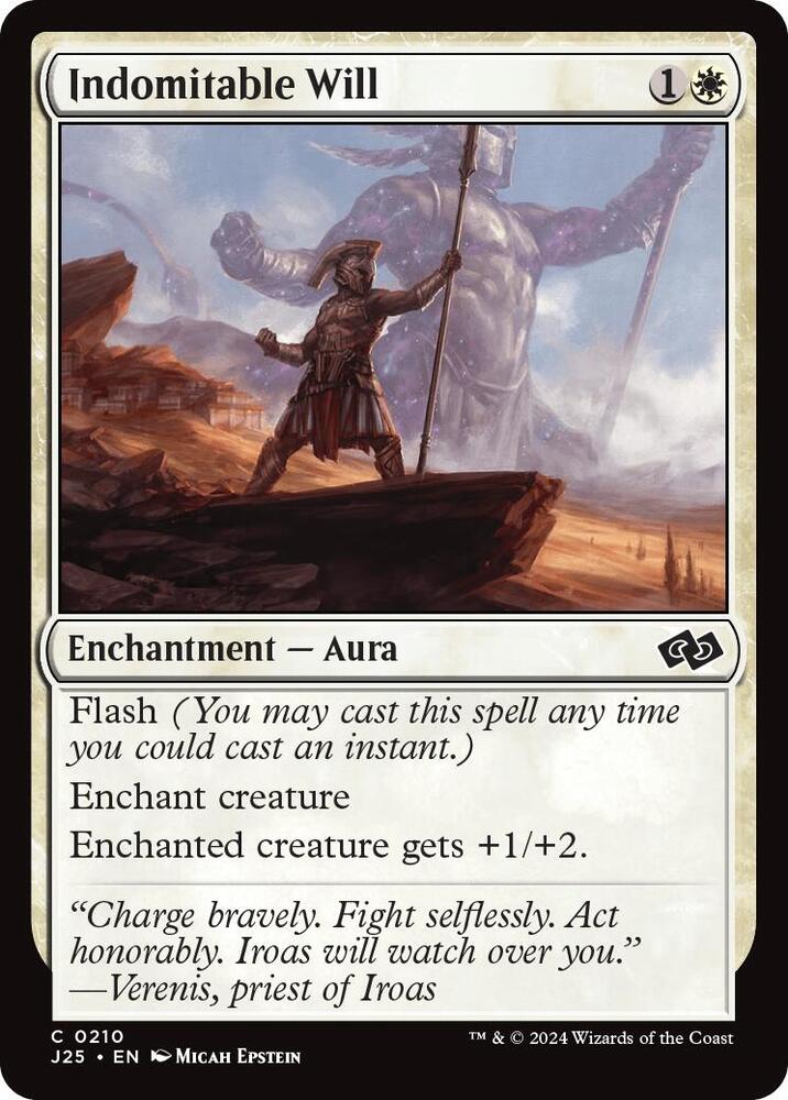 Indomitable Will [Foundations Jumpstart]